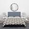 Designart 'Boxes Illustration' Scandinavian Bedding Set - Duvet Cover & Shams